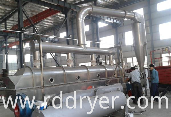 Horizontal Fluidizing Bed Drying Equipment for Vanillin